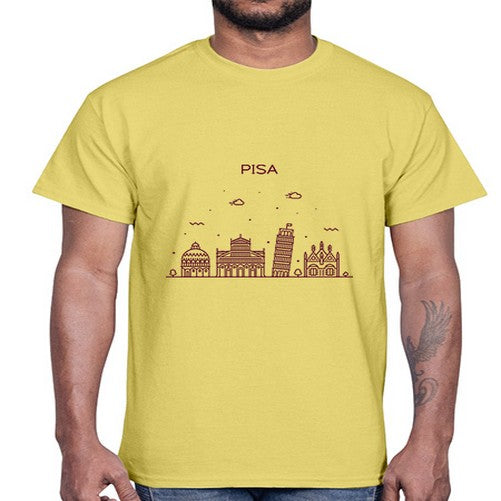 Pisa 1620#- cities- Cotton Tee