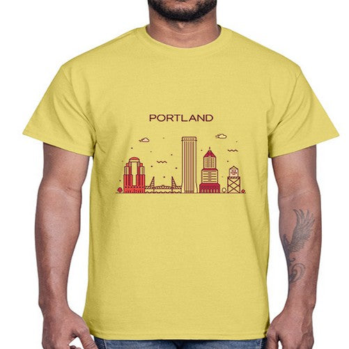 PortlandOregon 1682#- cities- Cotton Tee