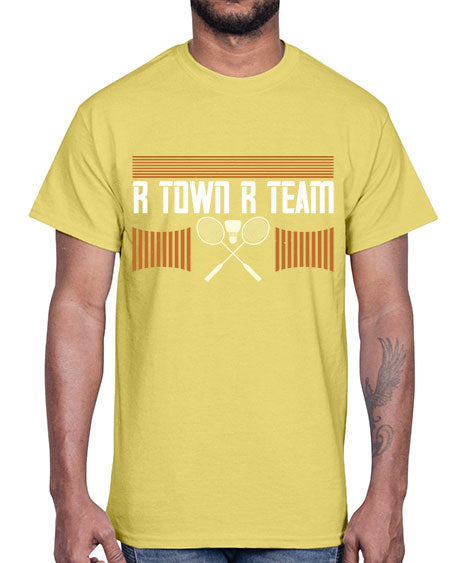 R town r team 1912#- badminton- Cotton Tee