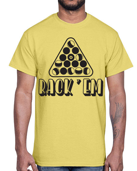Rack em 558#- billards- Cotton Tee
