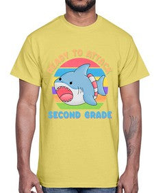 Ready to Attack second Grade 714#- second grade- Cotton Tee
