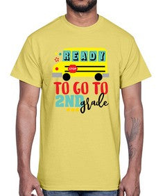 Ready to go second grade 725#- second grade- Cotton Tee