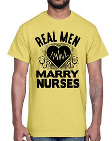 Real men Style 1349#- nurse- Cotton Tee