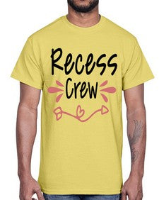 Recess Crew 748#- graduation- Cotton Tee