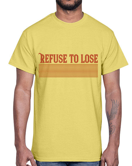 Refuse to lose 1902#- badminton- Cotton Tee