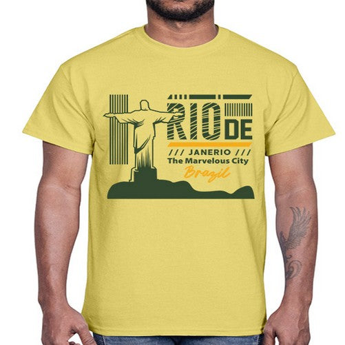 Rio de Janerio 1734#- cities- Cotton Tee