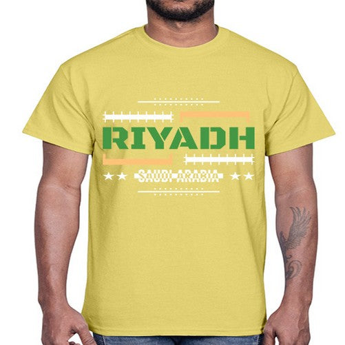 Riyadh 1741#- cities- Cotton Tee