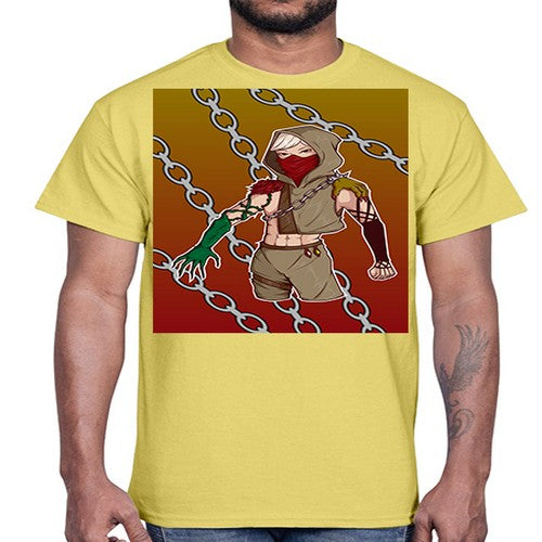 Rose and demon 75#- anime- Cotton Tee