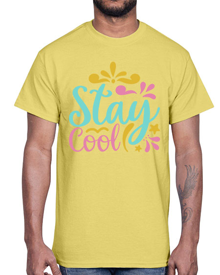 STAY COOL Style 3#- summer- Cotton Tee