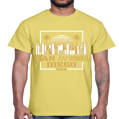 San Diego 1775#- cities- Cotton Tee