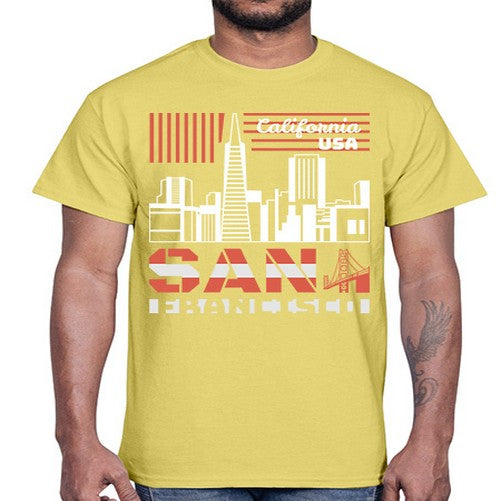 San Francisco 1777#- cities- Cotton Tee