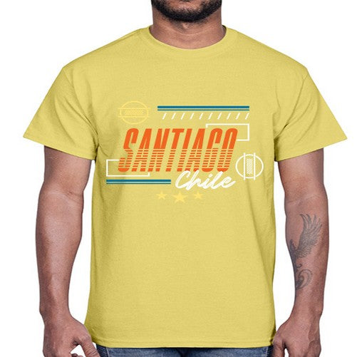Santiago 1795#- cities- Cotton Tee