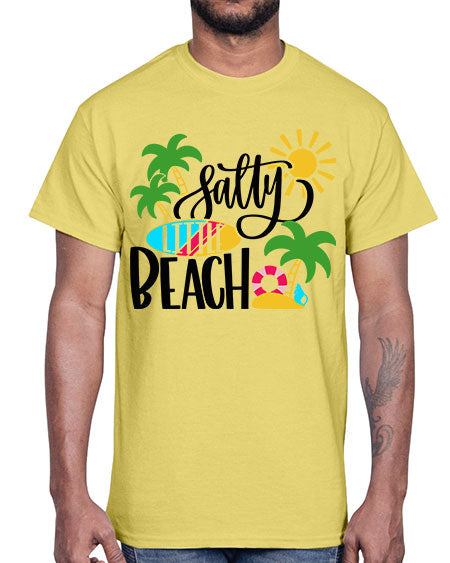 Satly Little Beach Style 26#- summer- Cotton Tee