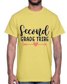 Second Grade Tribe 837#- second grade- Cotton Tee