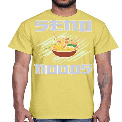 Send Noods Japanese Noodles Bowl Anime 282#- anime- Cotton Tee