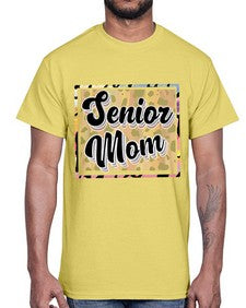 Senior mom 866#- twelfth grade- Cotton Tee