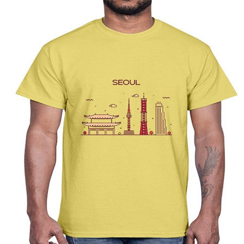 Seoul 1816#- cities- Cotton Tee
