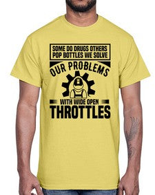 Some Do Drugs Others Style 1411#- engineer- Cotton Tee