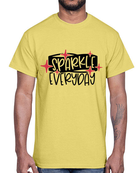 Sparkle Everyday Style 20#-makeup Cotton Tee
