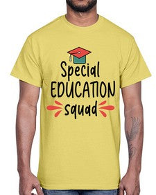 Special Education squad 886#- graduation- Cotton Tee