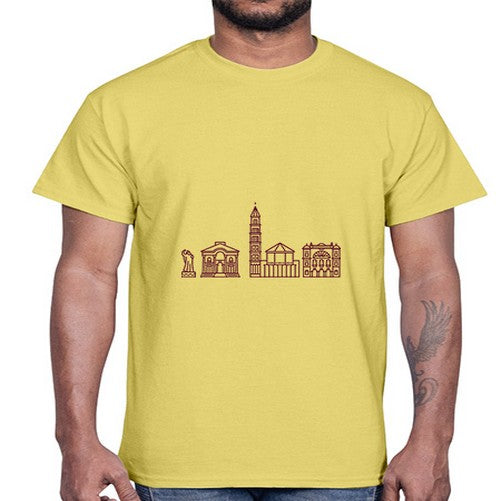 Split 1876#- cities- Cotton Tee