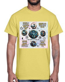 Straight Saggitarius 476#- sagittarius- Cotton Tee