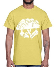 Stranger tacos 235#- cartoon food- Cotton Tee