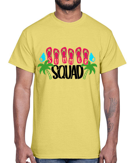 Summer Squad Style 22#- summer- Cotton Tee
