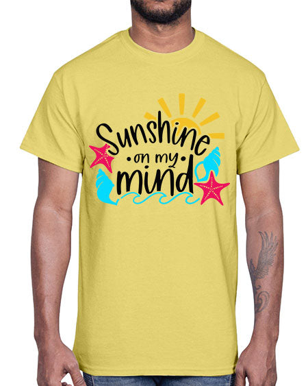 Sunshine On My Mind Style 15#- summer- Cotton Tee