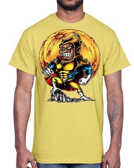 Super Monkey - Files- monkey- Cotton Tee