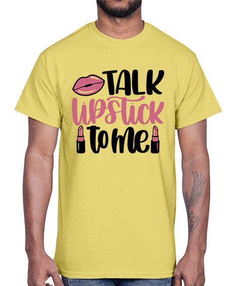 Talk Lipstick To Me Style 15#-makeup Cotton Tee