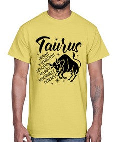 Taurus 492#- taurus- Cotton Tee
