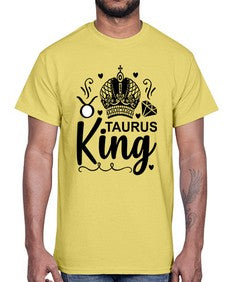 Taurus king 501#- taurus- Cotton Tee