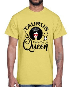 Taurus queen 505#- taurus- Cotton Tee