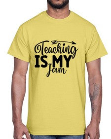 Teaching Is My Jam 1481#- teacher- Cotton Tee