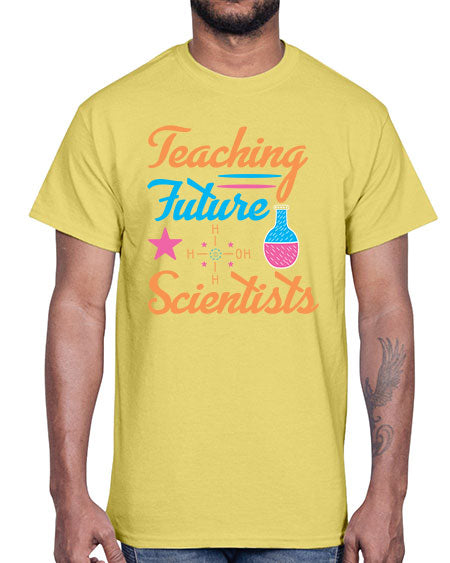 TeachingfuturescientistsScience tshirt design Sciencetshirtdesign 23#- general science- Cotton Tee