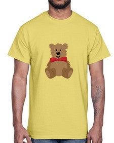 Teddybear 248#- cartoon animals- Cotton Tee