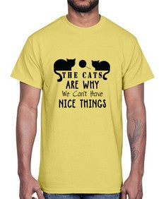The Cats Style 118#- cats- Cotton Tee