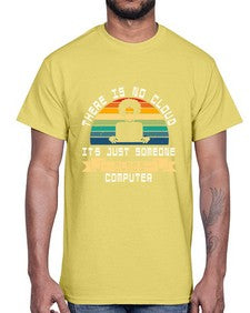 There is no cloud 11#- computer- Cotton Tee