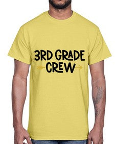 Third Grade Crew 952#- third grade- Cotton Tee