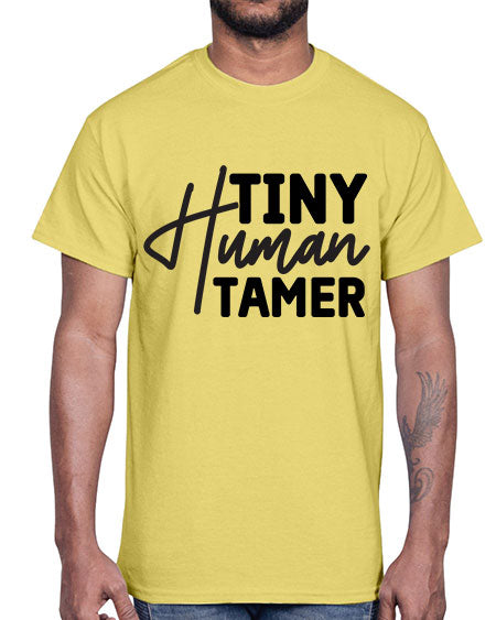 Tiny Human Tamer 466#- kids- Cotton Tee