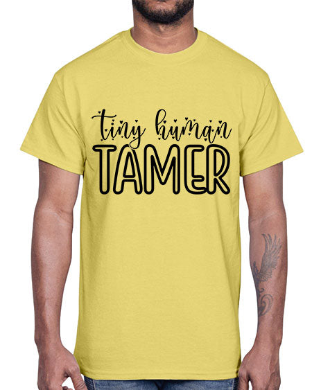 Tiny Human Tamer 467#- kids- Cotton Tee