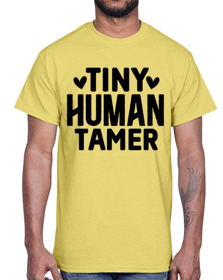 Tiny Human Tamer 468#- kids- Cotton Tee