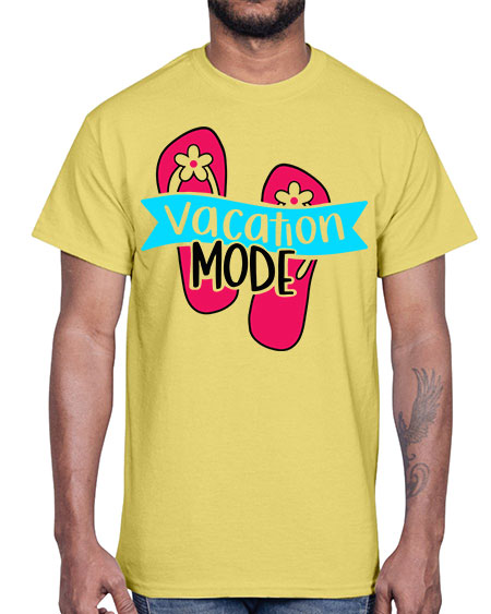 Vacation Mode Style 8#- summer- Cotton Tee