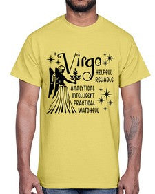 Virgo 527#- virgo- Cotton Tee