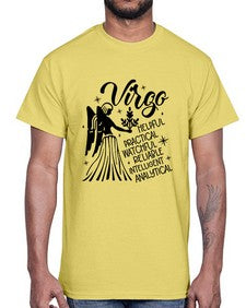 Virgo 533#- virgo- Cotton Tee