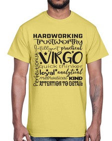 Virgo 574#- virgo- Cotton Tee