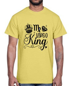 Virgo king 537#- virgo- Cotton Tee