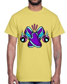Walk the talk 261#- cartoon general- Cotton Tee