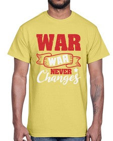 War War never changes 53#- video games- Cotton Tee
